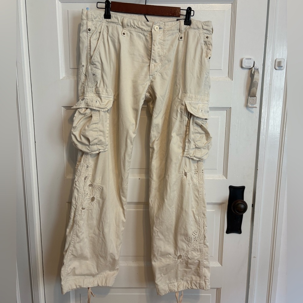 Mason’s Y2K Embroidery Detail Cargo Pants